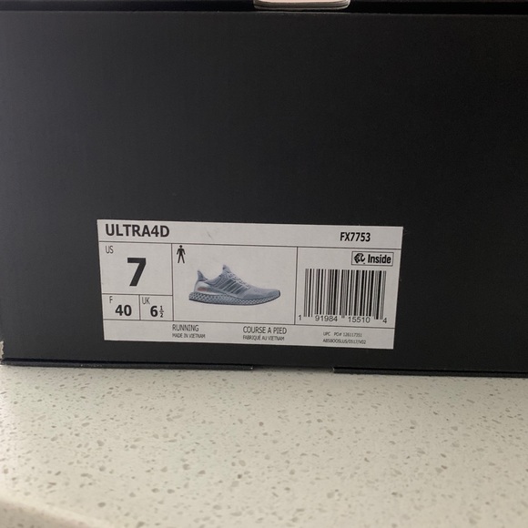 Adidas Ultra 4D NASA Halo Silver - Picture 5 of 9